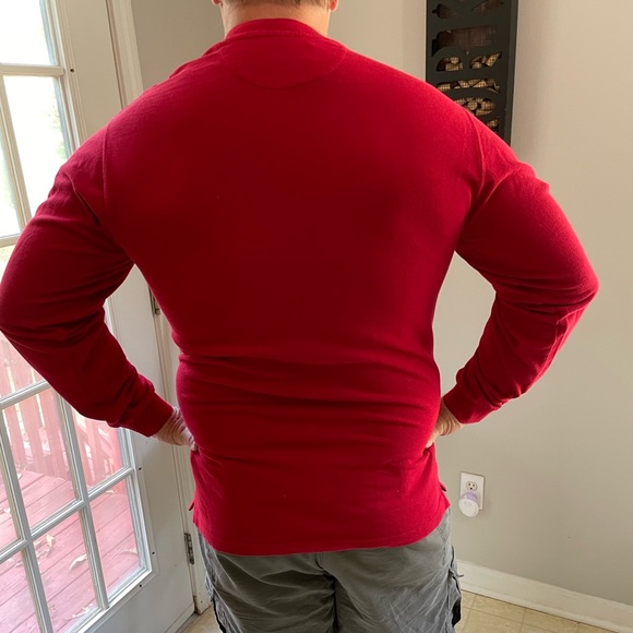 Chaps Ralph Lauren Red Polo Shirt. Size Med - Picture 2 of 5